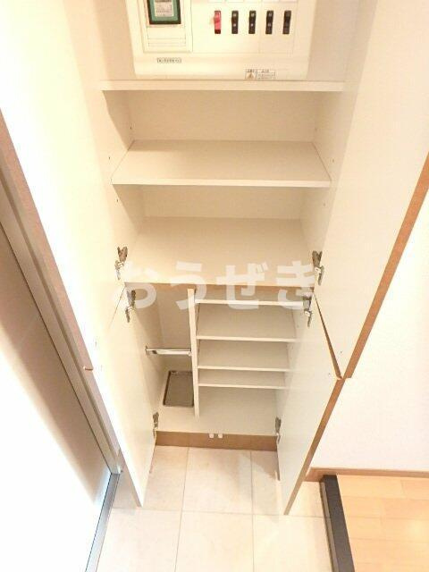 グランド・ガーラ横浜伊勢佐木町の収納|傘やブーツも収納可能
