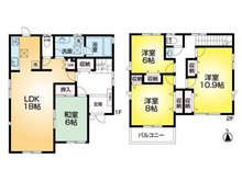 【間取り】 | 小倉台１丁目　中古戸建 | 図面と現況が異なる場合は現況を優先します