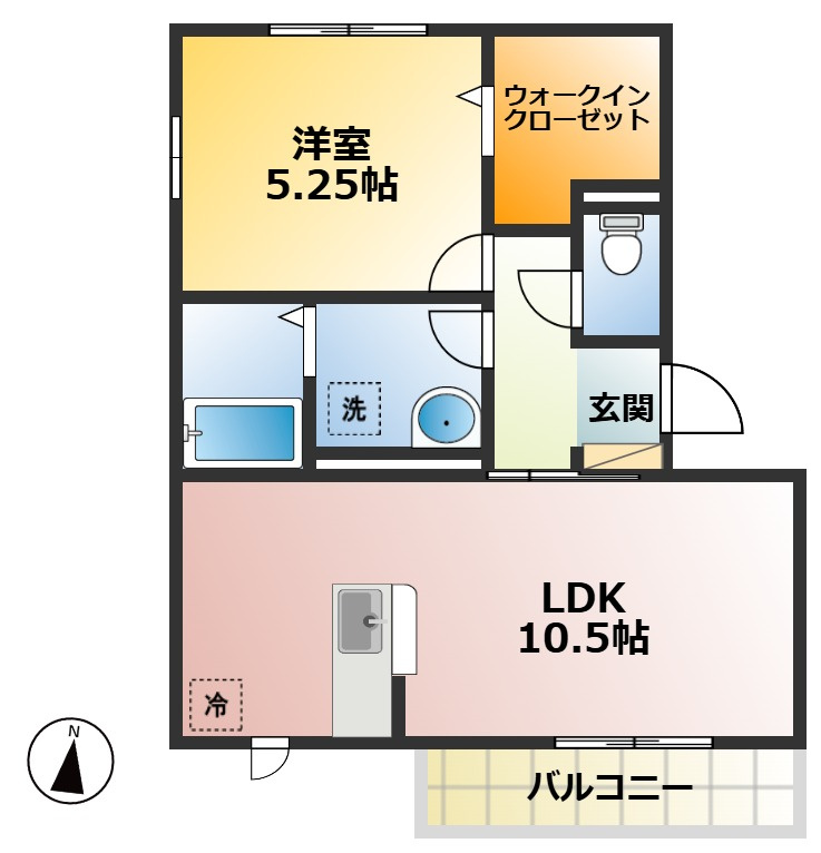 オリーブの間取り