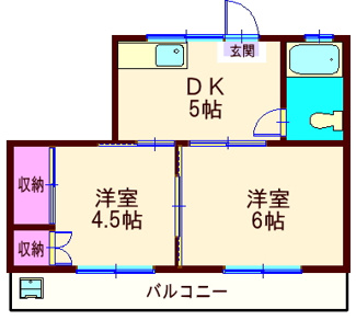 【間取り】 | 第１ＹＭビル