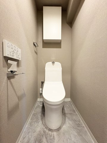エンゼルハイムリバーサイド高槻のトイレ|清潔感のあるトイレです。