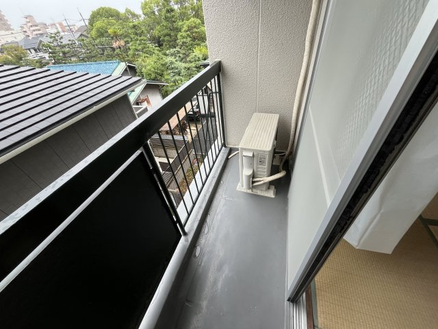 甲子園第２コーポラスのバルコニー