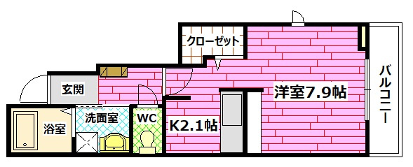 サンフラワーＡ棟の間取り
