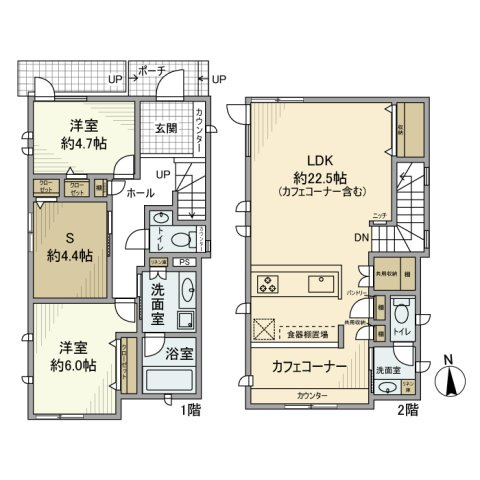 大宮戸建の間取り
