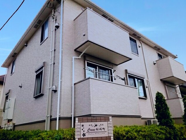 クレイン桜新町の外観|おしゃれな外観です