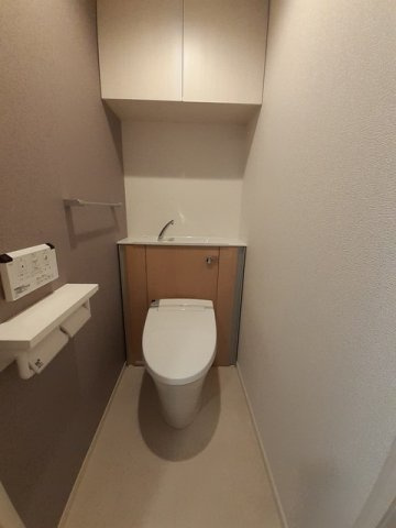 ラ・フォレスタ・コーワのトイレ|落ち着いた色調のトイレです