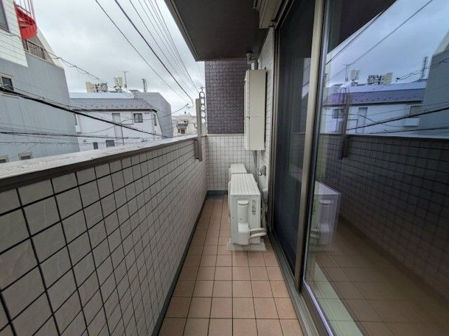 Groundsunnyのバルコニー