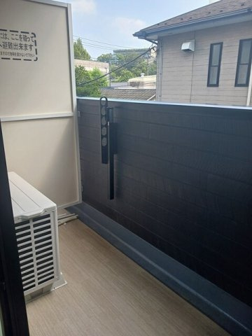 アンソレイユのバルコニー|陽当たり良好なバルコニーです