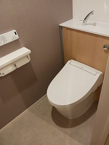 レジデンス　マイのトイレ|落ち着いたトイレです