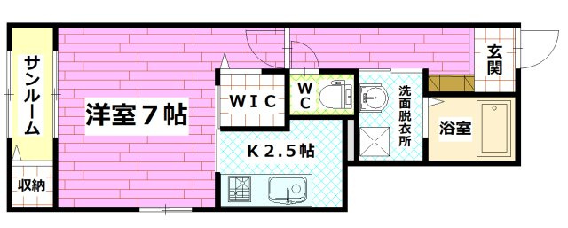 Y´ｓ　ミニョンの間取り