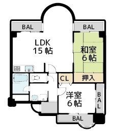 リヴィエール川西の間取り