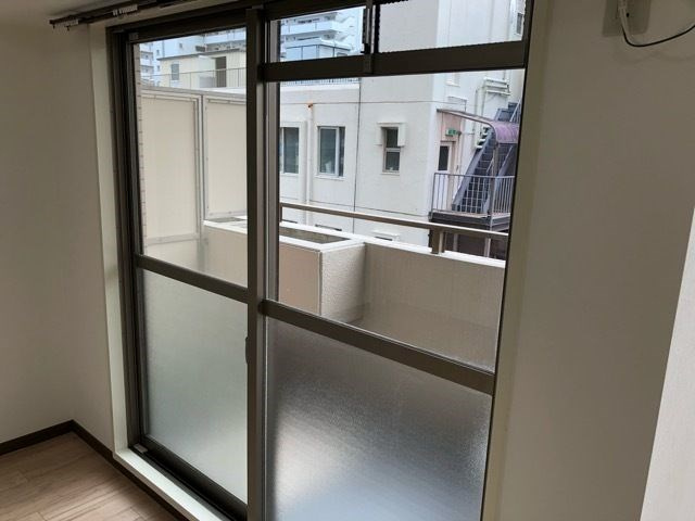 リヴィエール川西のバルコニー