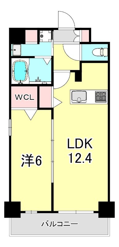 ORIENTAL FLATS KOBEの間取り