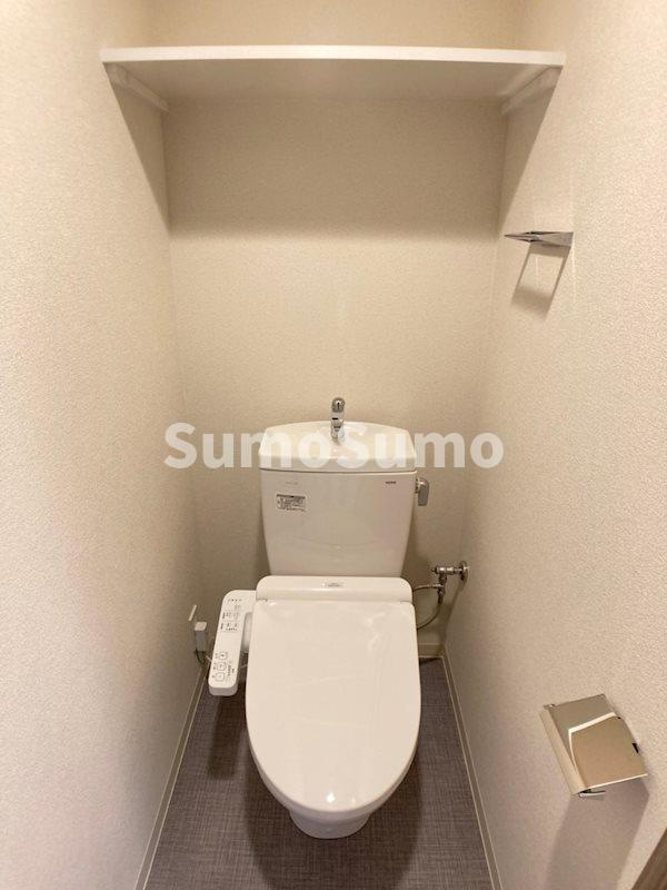 プレサンス谷町九丁目ディセオのトイレ|トイレです