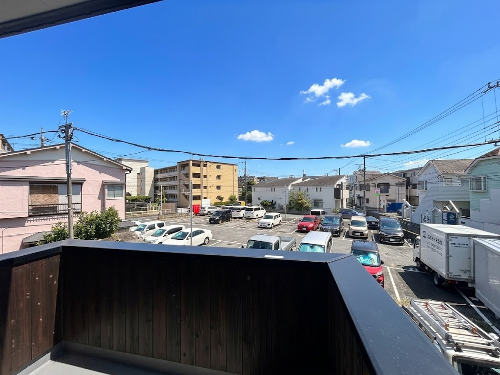葛飾区西新小岩3丁目借地権付新築戸建て【全3棟】の展望|視界が大きく広がる開放的な眺望。空の広さを身近に感じられる、気持ちの良いロケーションです。