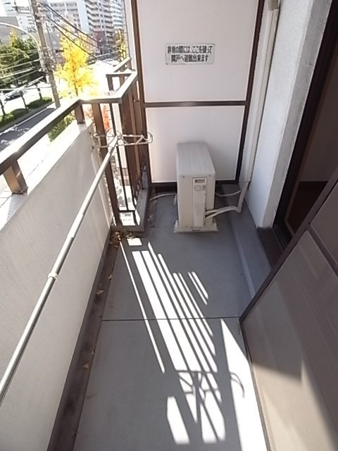 ペイサージュサンコーのバルコニー