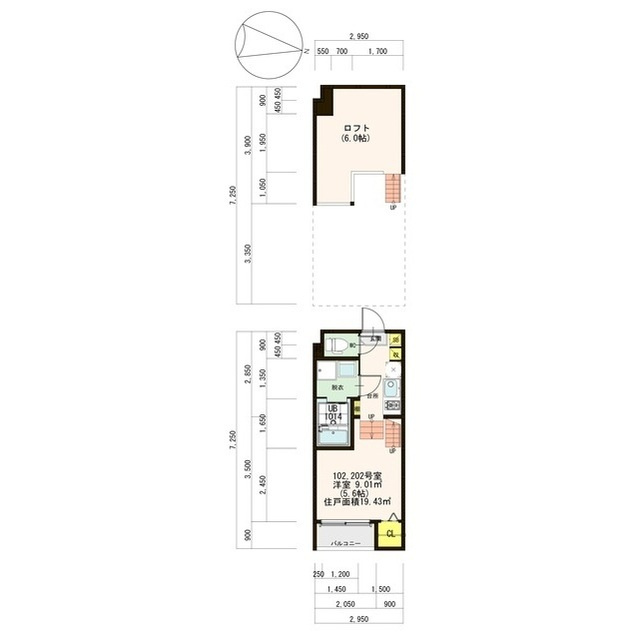 グランフェリシアの間取り