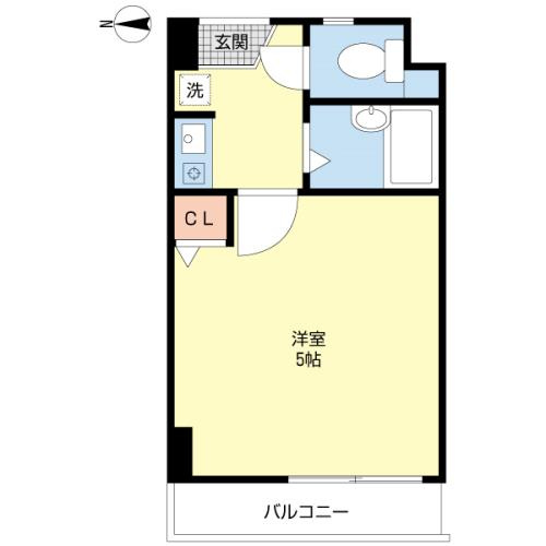 スタシオン大濠公園の間取り