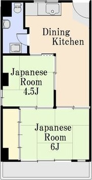 多聞コーポラスの間取り