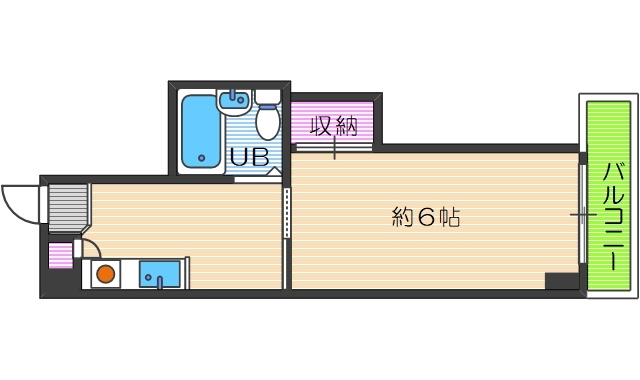 LakiaApartment夙川の間取り