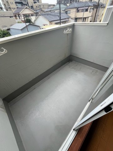 トリエスタ吉井のバルコニー
