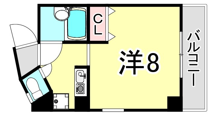 ハイツ北口の間取り
