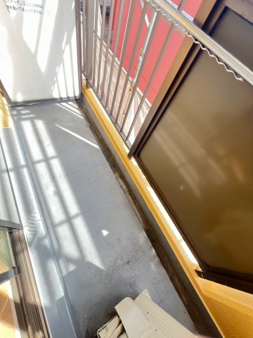 ハイツ坂口のバルコニー