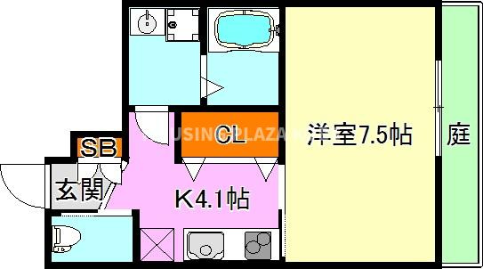 パロス須磨離宮公園の間取り
