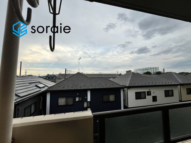 キャッスル川越南大塚　中古マンション　3階の展望|10/4撮影