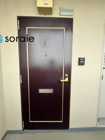 キャッスル川越南大塚　中古マンション　3階の玄関|10/4撮影