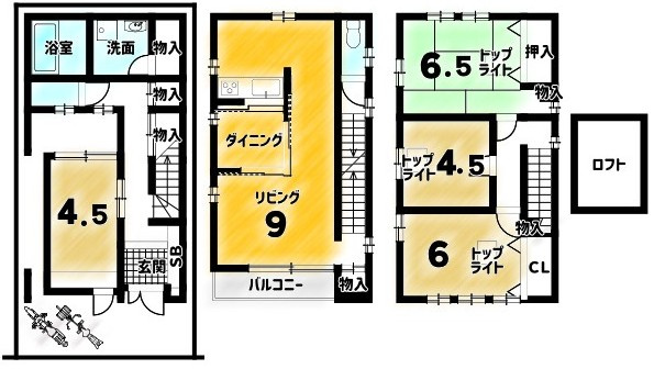 東洞院通六条下る橋詰町のその他