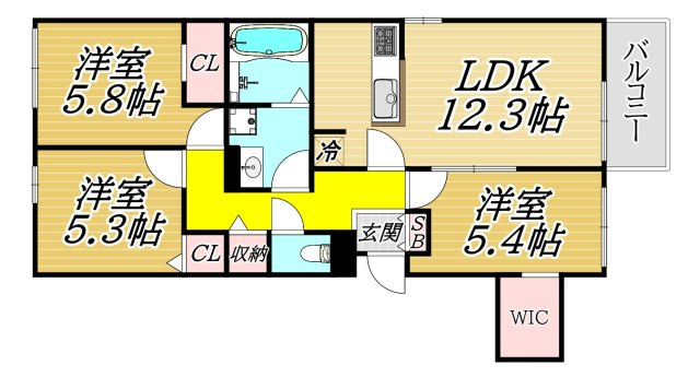 尼崎市東園田3丁目共同住宅