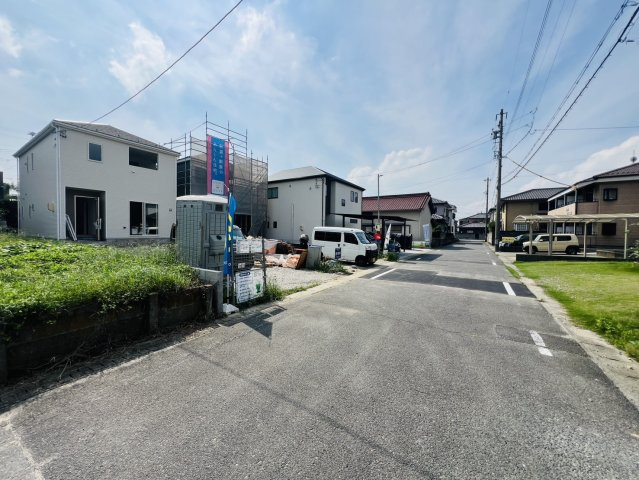 碧南市宮町6丁目289番の一部『仲介手数料無料』新築一戸建て・建売の前面道路含む現地写真