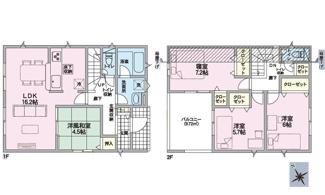【間取り】 | ☆安佐北区亀山６丁目　新規分譲☆
