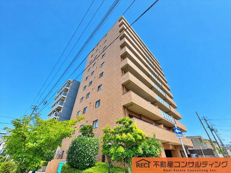 ネバーランド西宮鳴尾ソレイユの外観|南東向き角部屋で窓が多く通風・陽当たり良好！