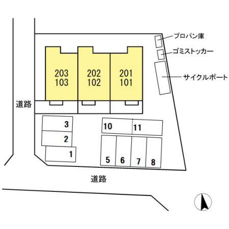 【区画図】ミントリーフ 