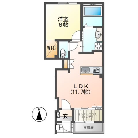 エメの間取り