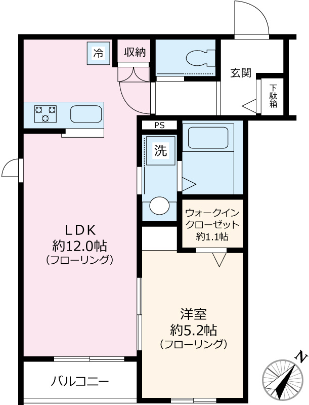 Villa Feliceの間取り
