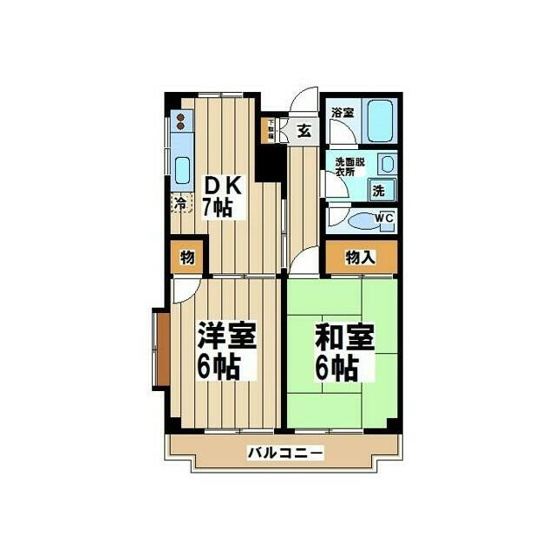 【間取り】 | リバーサイドマンション
