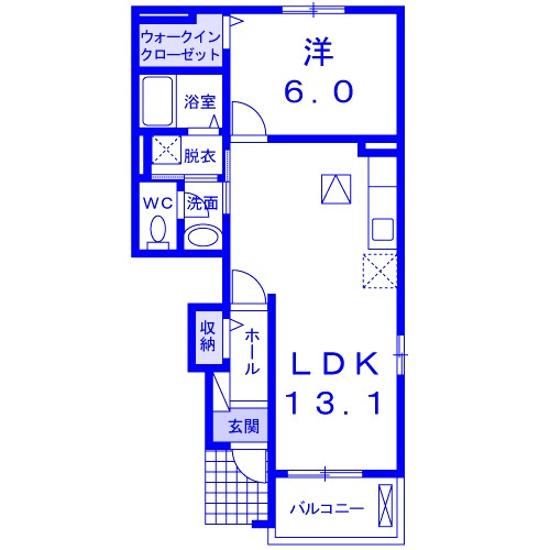 ベル ポワールⅢの間取り