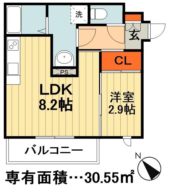 KasaGrandeMotoyawataの間取り