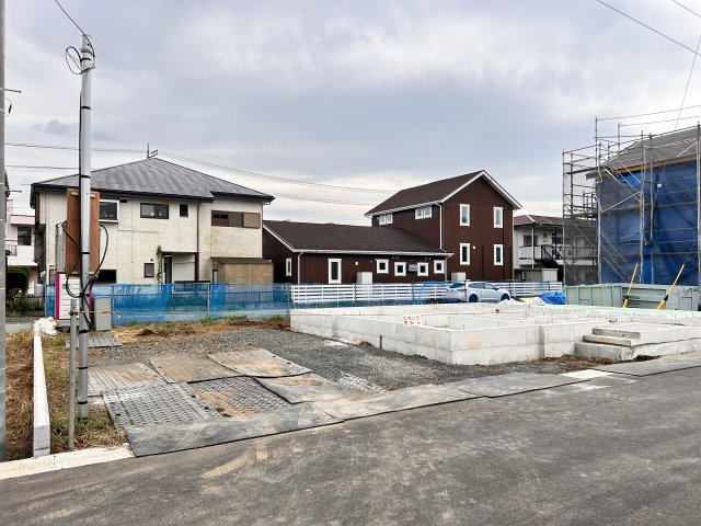 【LIGARE】宇都宮市細谷町 第3期 全6棟の前面道路含む現地写真|〇3号棟〇
4LDK+SIC+2WIC+サニタリースペース+カースペース3台
雨の日の強い味方！サニタリースペース付きです！
※2026年9月撮影