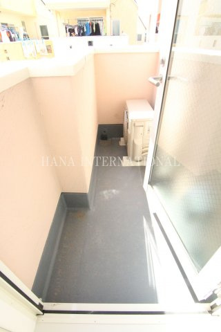 ラ・プロバンスドゥ五反野壱番館のバルコニー