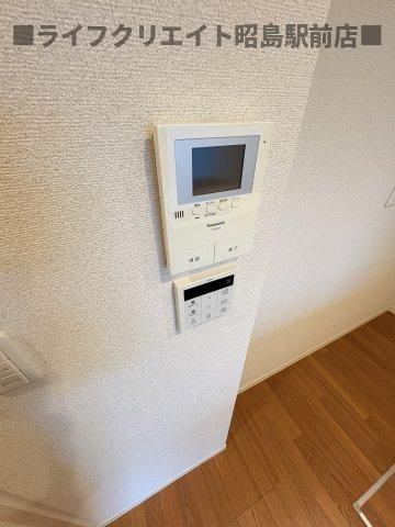 昭島市上川原町１丁目のテラスのセキュリティ