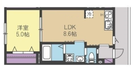 Ｓｅｒｅｎｅ　Ｇａｔｅ　希望ヶ丘の間取り