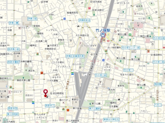 ヴィラ・グランソレイユの地図|★案内図★