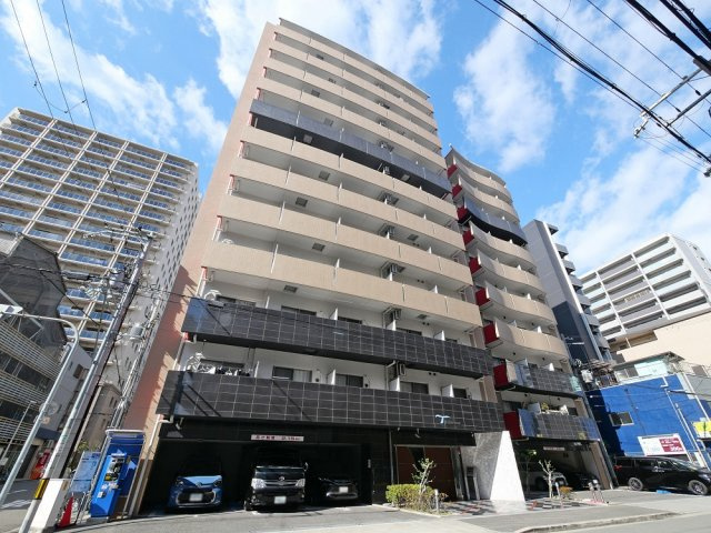 大阪市中央区上汐１丁目の賃貸マンションの外観