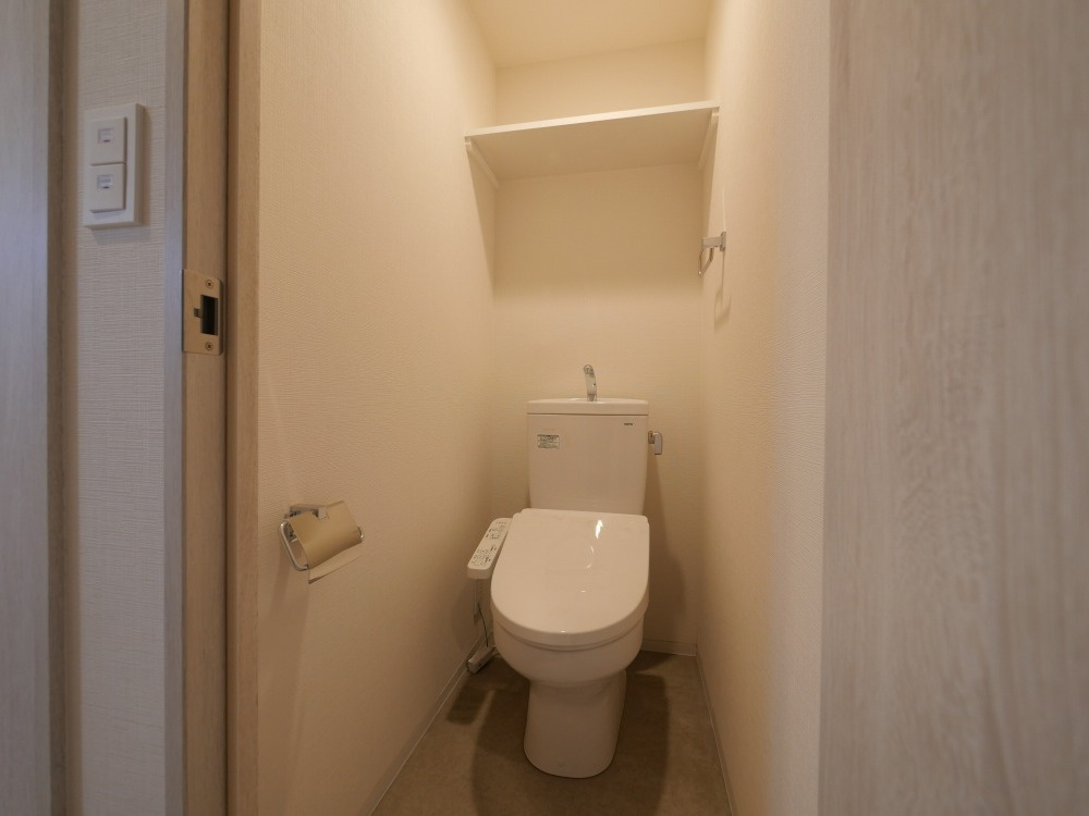 大阪市福島区玉川４丁目の賃貸マンションのトイレ