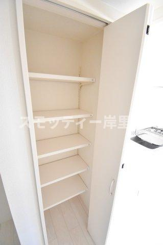 ハーモニーテラス北加賀屋の収納