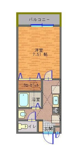 セナリオフォルム柏Ⅱの間取り|間取りです。